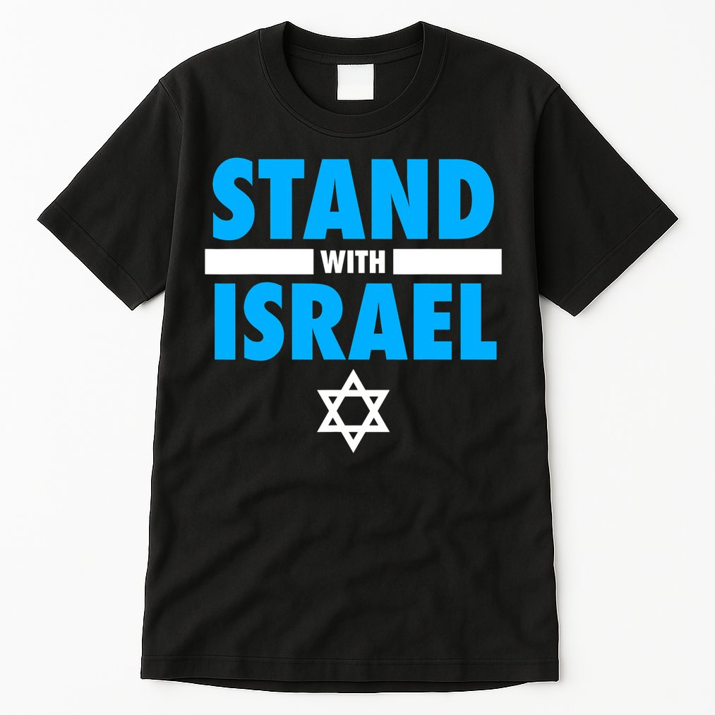 Stand With Israel Tall T-Shirt