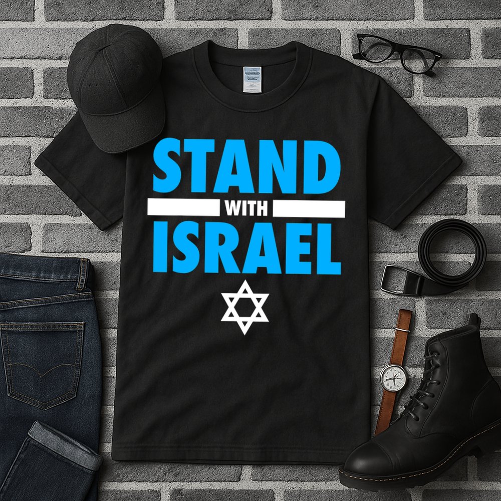 Stand With Israel Tall T-Shirt