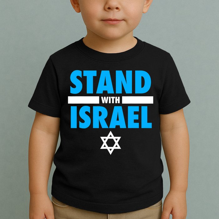 Stand With Israel Toddler T-Shirt