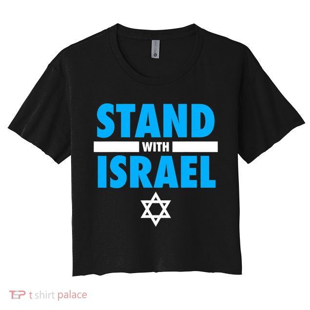 Stand With Israel Crop Top
