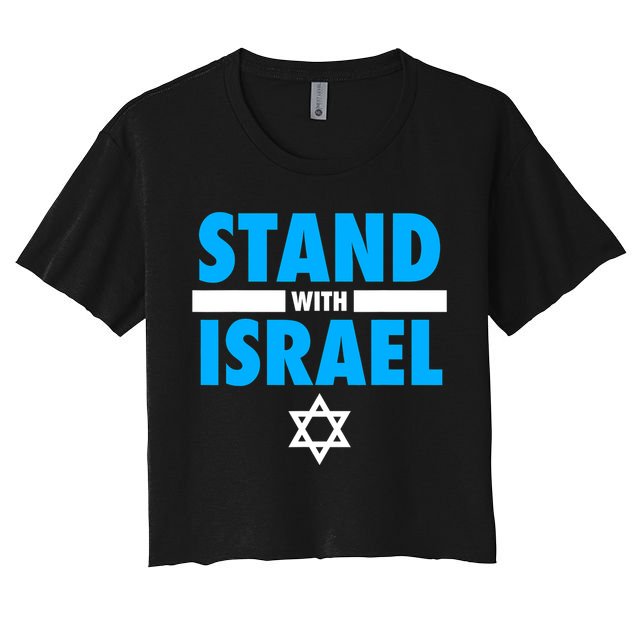 Stand With Israel Crop Top