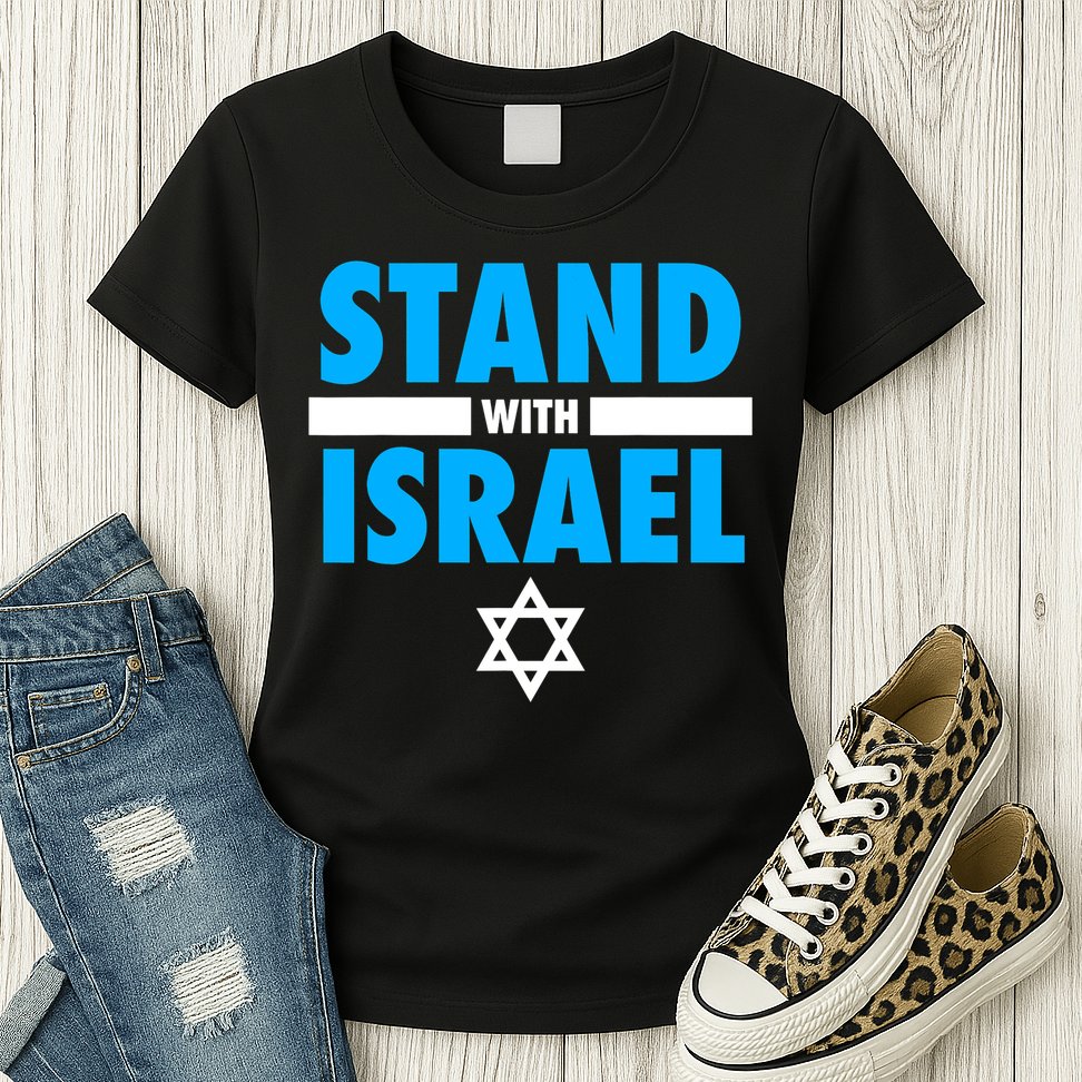 Stand With Israel Womens T-Shirt