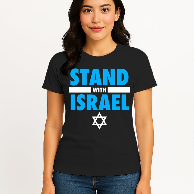Stand With Israel Womens T-Shirt
