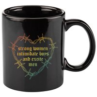 Strong Women Intimate And Excite Apparel 11oz C Handle Ceramic Mug