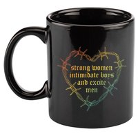 Strong Women Intimate And Excite Apparel 11oz C Handle Ceramic Mug