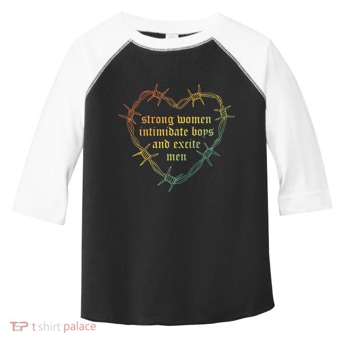 Strong Women Intimate And Excite Apparel Toddler Fine Jersey T-Shirt