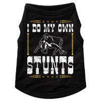 Steer Wrestling I Do My Own Stunts Rodeo Bulldogging Doggie Tank