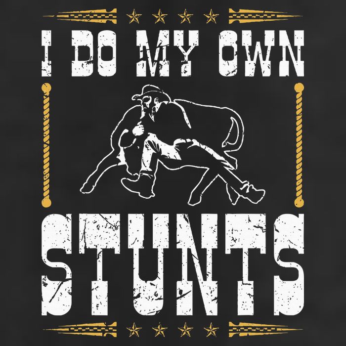 Steer Wrestling I Do My Own Stunts Rodeo Bulldogging 15oz Campfire Ceramic Mug