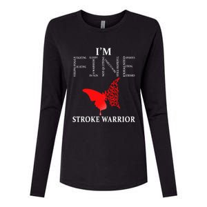 Stroke Warrior Im Fine Womens Cotton Relaxed Long Sleeve T-Shirt