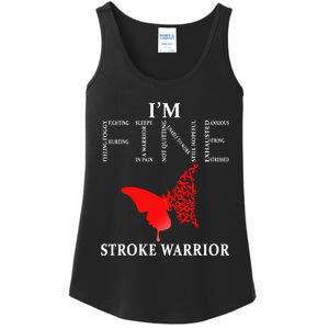 Stroke Warrior Im Fine Ladies Essential Tank