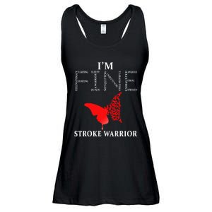 Stroke Warrior Im Fine Ladies Essential Flowy Tank