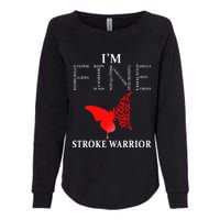 Stroke Warrior Im Fine Womens California Wash Sweatshirt