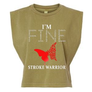 Stroke Warrior Im Fine Garment-Dyed Women's Muscle Tee