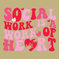 Social Work Is A Work Of Heart ValentineS Day Social Worker Magnet