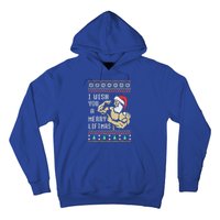 Santa Workout I Wish You A Merry Liftmas  Hoodie