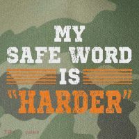 Safe Word Is Harder Bdsm Submissive Domination Graphic Art Legacy Tie Dye Trucker Hat