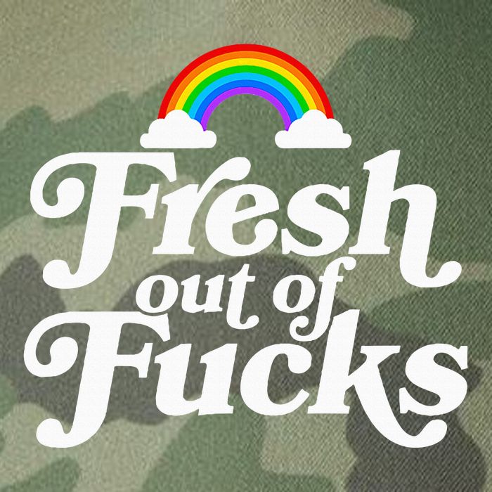 Swear Word Inappropriate Fresh Out Of Fucks Legacy Tie Dye Trucker Hat