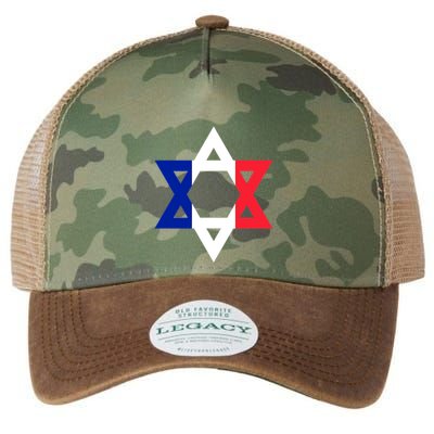 Stand With Israel Support Israel Legacy Tie Dye Trucker Hat