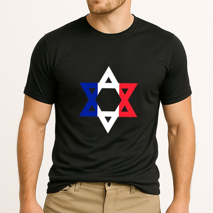 Stand With Israel Support Israel Cooling Performance Crew T-Shirt