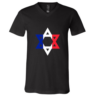 Stand With Israel Support Israel V-Neck T-Shirt