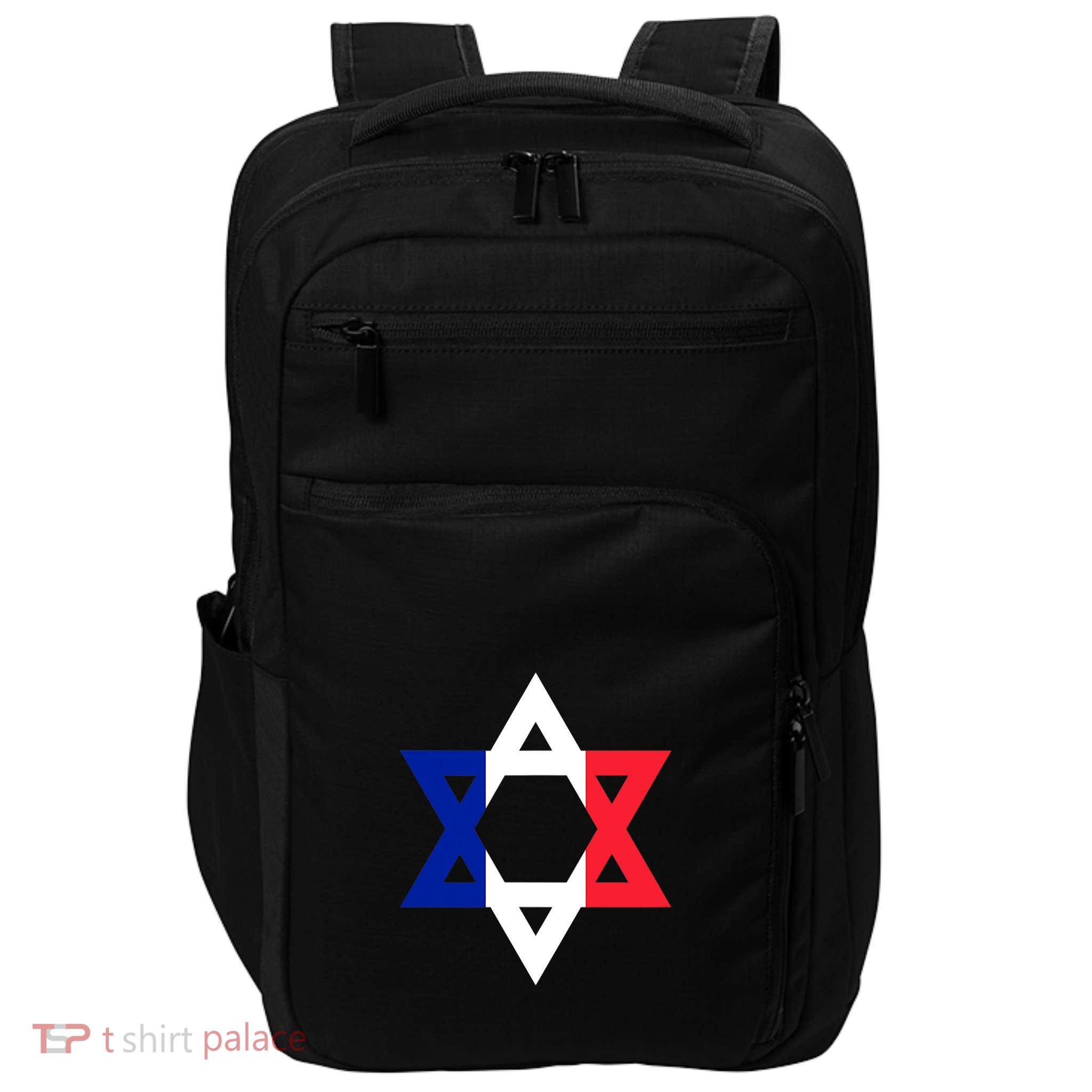 Stand With Israel Support Israel Impact Tech Backpack