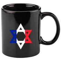 Stand With Israel Support Israel 11oz C Handle Ceramic Mug