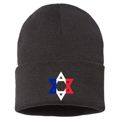 Stand With Israel Support Israel Sustainable Knit Beanie