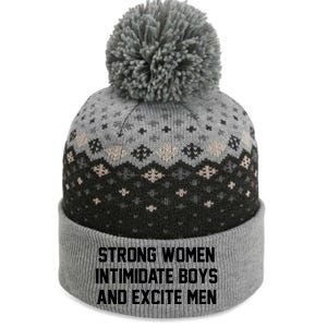 Strong Women Intimidate Boys And Excite The Baniff Cuffed Pom Beanie