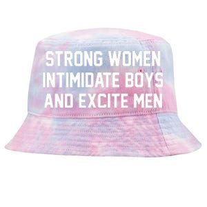 Strong Women Intimidate Boys And Excite Tie-Dyed Bucket Hat