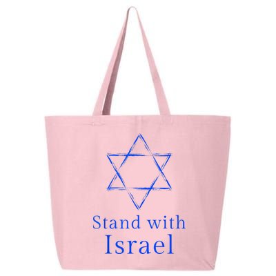 Stand With Israel! Support Israel 25L Jumbo Tote