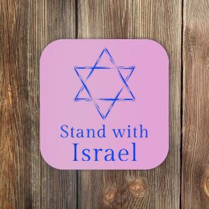 Stand With Israel! Support Israel Coaster