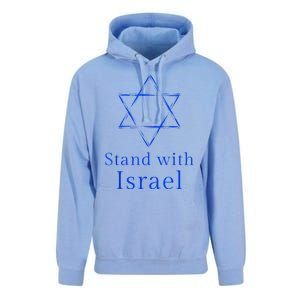 Stand With Israel! Support Israel Unisex Surf Hoodie