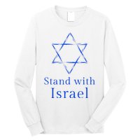 Stand With Israel! Support Israel Long Sleeve Shirt