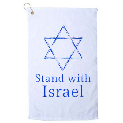Stand With Israel! Support Israel Golf Towel