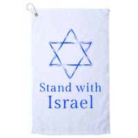Stand With Israel! Support Israel Golf Towel