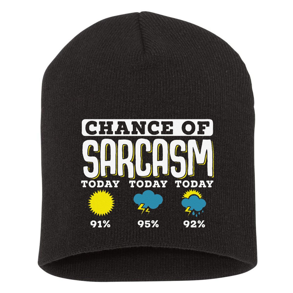 So When Is This Old Enough To Know Better To Kick In Short Acrylic Beanie