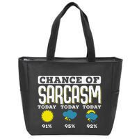 So When Is This Old Enough To Know Better To Kick In Zip Tote Bag