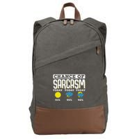 So When Is This Old Enough To Know Better To Kick In Cotton Canvas Backpack