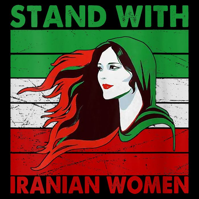 Stand With Iranian Women Iran Flag Retro Vintage Sweatshirt