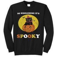 So Wholesome Its Spooky Sweatshirt