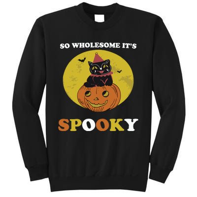 So Wholesome Its Spooky Sweatshirt