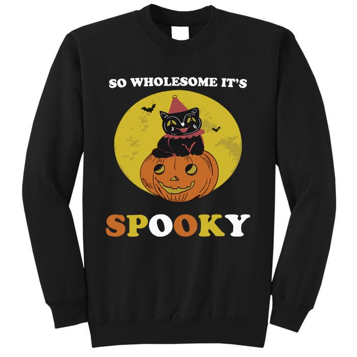 So Wholesome Its Spooky Sweatshirt