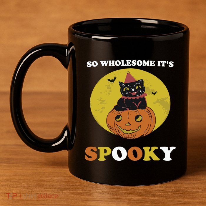 So Wholesome Its Spooky 11oz C Handle Ceramic Mug