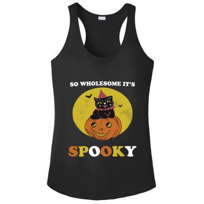 So Wholesome Its Spooky Ladies PosiCharge Competitor Racerback Tank