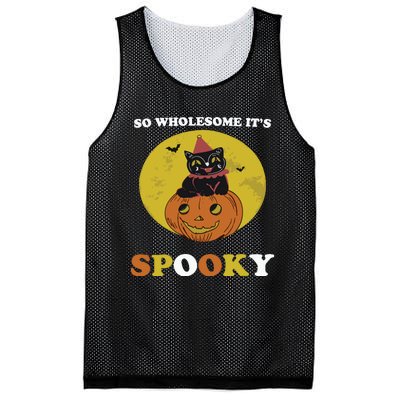 So Wholesome Its Spooky Mesh Reversible Basketball Jersey Tank