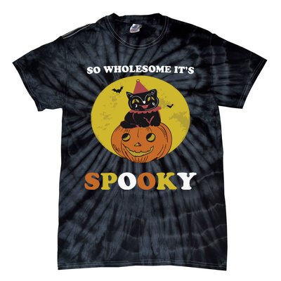 So Wholesome Its Spooky Tie-Dye T-Shirt