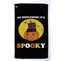 So Wholesome Its Spooky Golf Towel