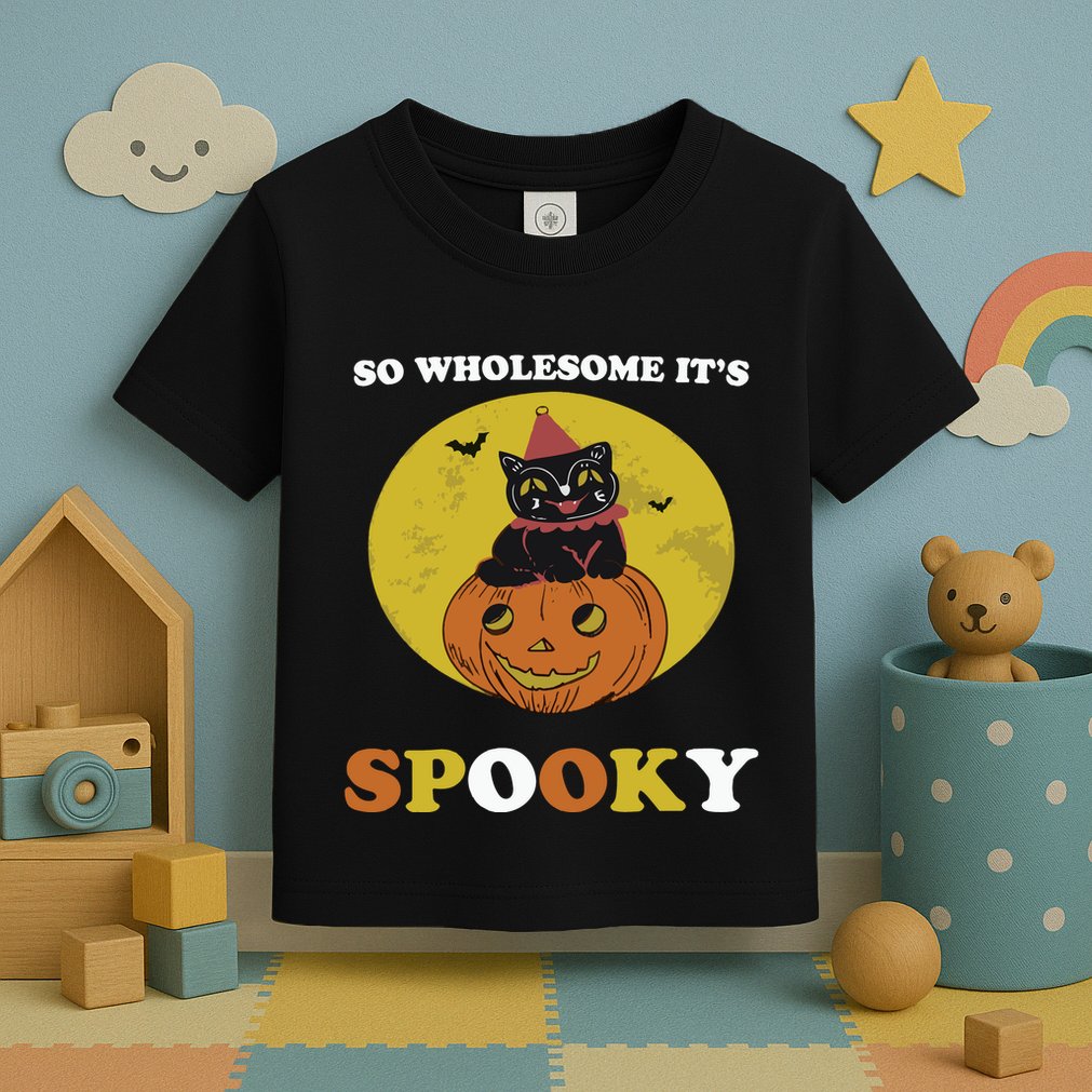 So Wholesome Its Spooky Toddler T-Shirt