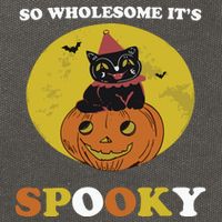 So Wholesome Its Spooky Cotton Canvas Backpack