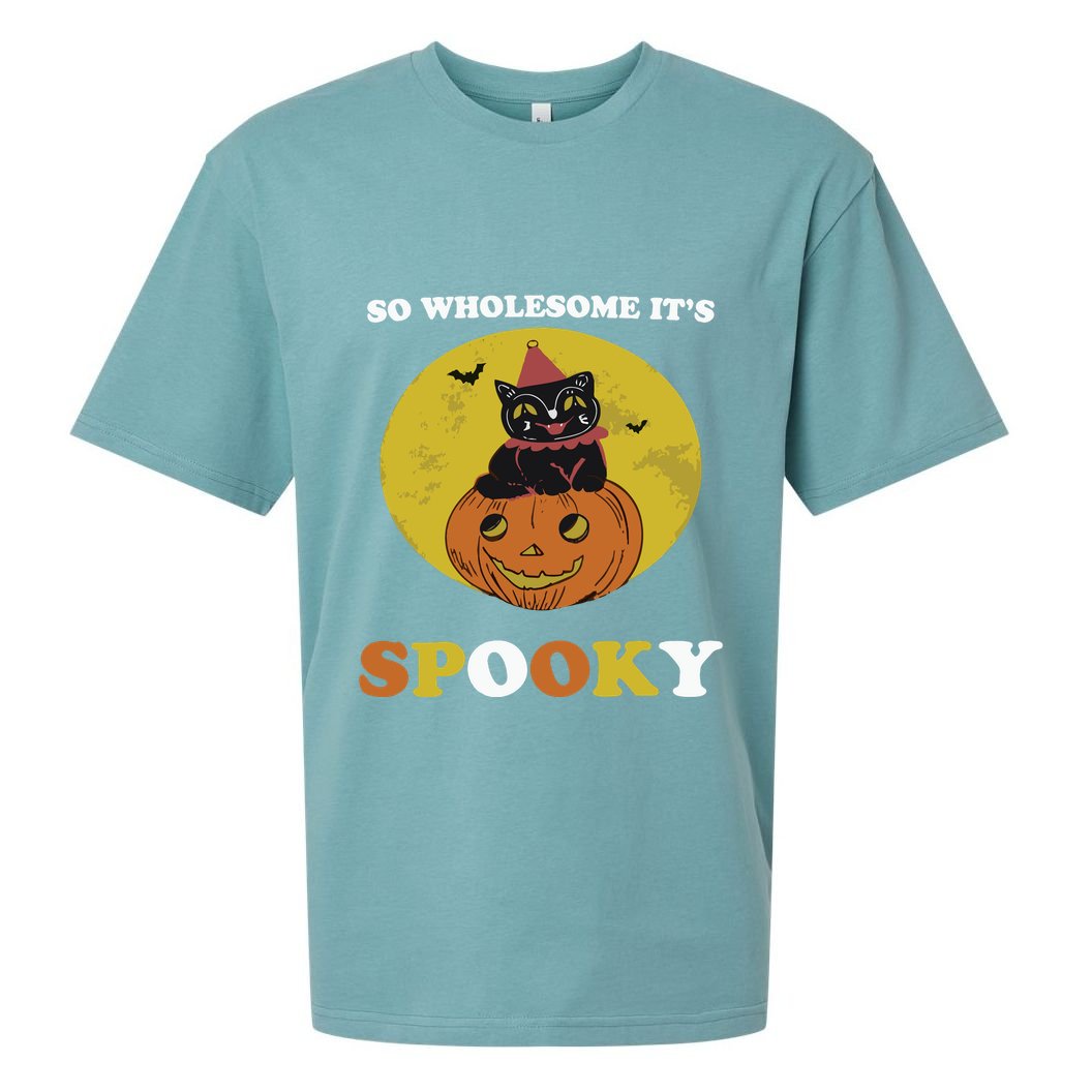 So Wholesome Its Spooky Sueded Cloud Jersey T-Shirt